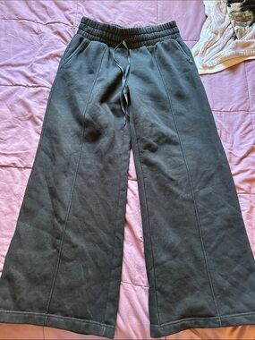 Blogilates Wide Leg Black Sweatpants